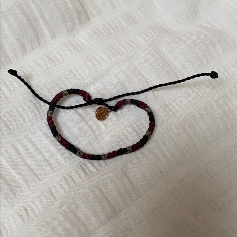 Thick braided pura vida bracelet